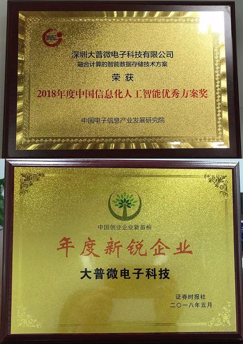 杨亚飞代表公司与深圳网络科技 数据存储技术产品的专业经营之路